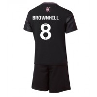 Burnley Josh Brownhill #8 Bortedraktsett Barn 2024-25 Kortermet (+ Korte bukser)